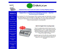 Tablet Screenshot of counting-scale.goscales.com